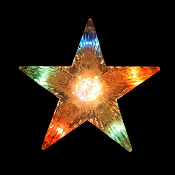 Electric light star — Stock Photo, Image