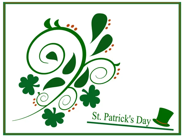 Saint Patrick Day shape — Stock Photo, Image