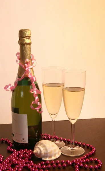 Šampaňské na oslavu — Stock fotografie