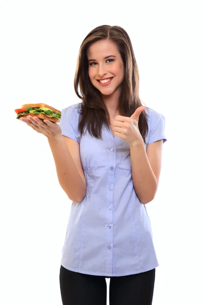 Sağlıklı lezzetli sandviç Telifsiz Stok Fotoğraflar
