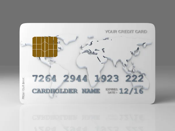 A hitelkártya — Stock Fotó