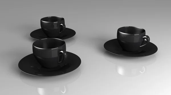 Кофейные чашки — стоковое фото
