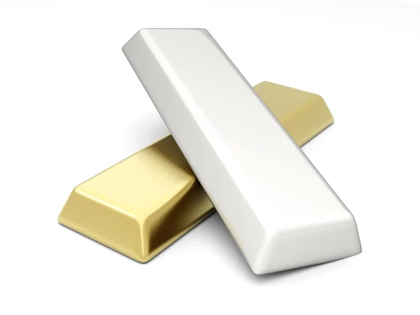 Oro y Plata — Foto de Stock