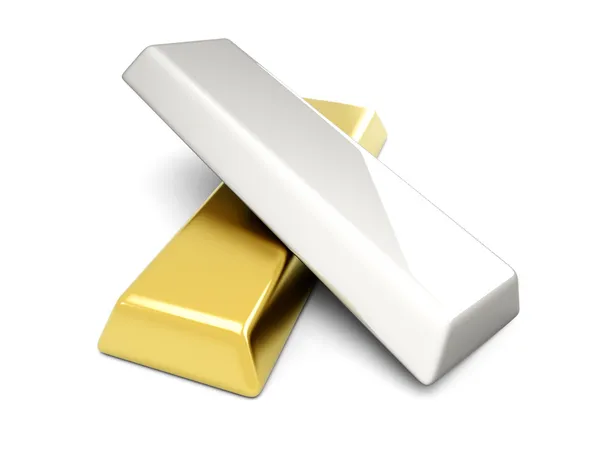 Arany és ezüst — Stock Fotó