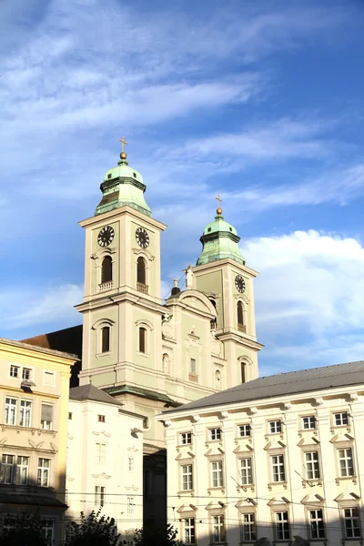 Chiesa storica a Linz — Foto Stock