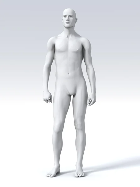 Człowiek stojący — Zdjęcie stockowe