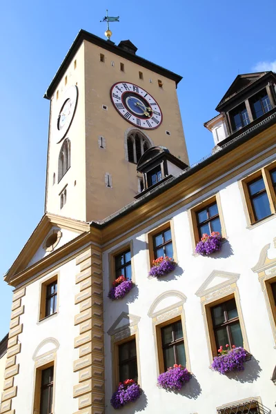 Historisches Gebäude in Regensburg — Stockfoto