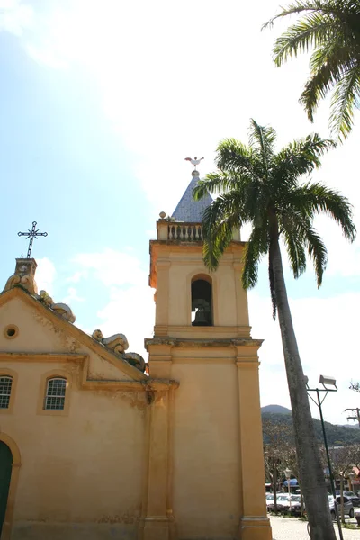 Iglesia en Sao Sebstiao — Foto de Stock