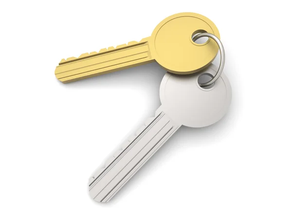 Coppia di chiavi — Foto Stock