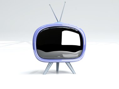 Retro TV clipart