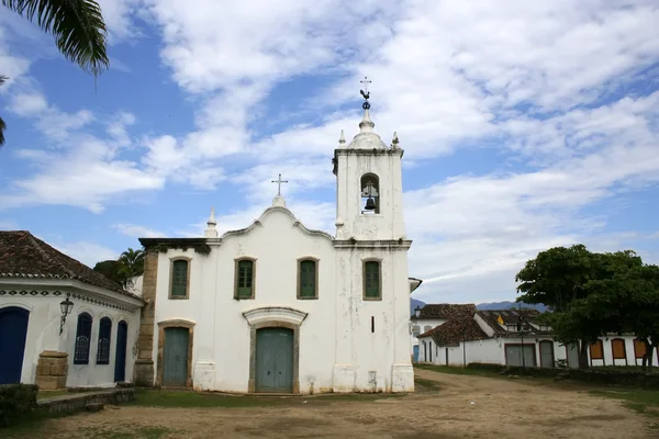 Igreja antiga em Parati — Fotografia de Stock