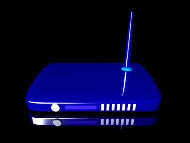 Wireless Network Router clipart