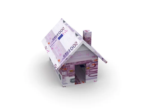 Євро іграшка будинок — стокове фото