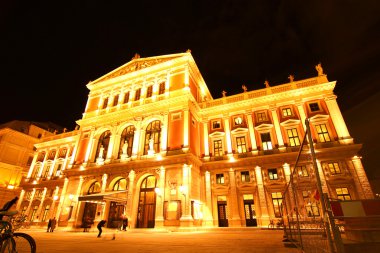 The Opera house in Vienna clipart