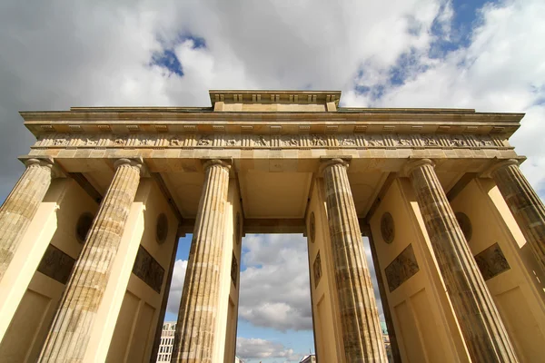 Brandenburger Tor i Berlin - Stock-foto