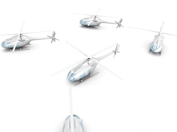 A group of Helicopters — Stock Photo, Image