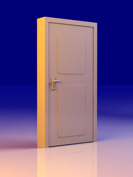 Een deur — Stockfoto