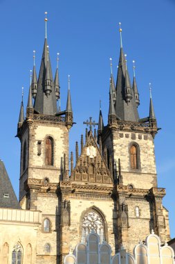 Teyn Church in Praha clipart