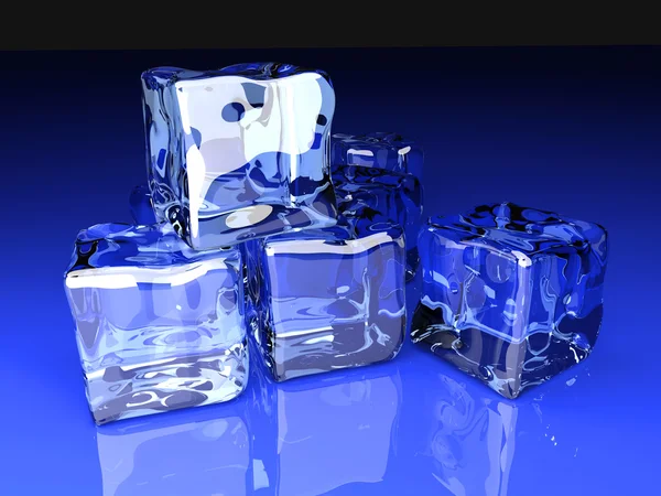 Кубики льоду — стокове фото