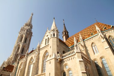 The Matthias Church in the Fisher Bastion clipart