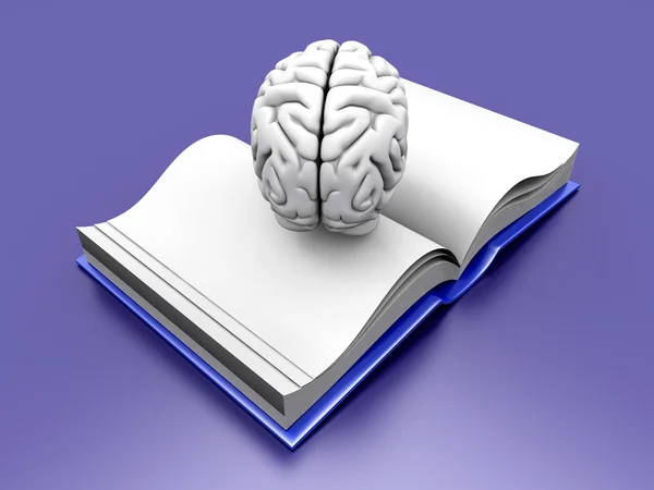 Βιβλίο του εγκεφάλου — Φωτογραφία Αρχείου