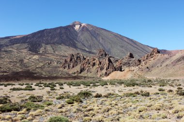 Mount Teide or El Teide clipart