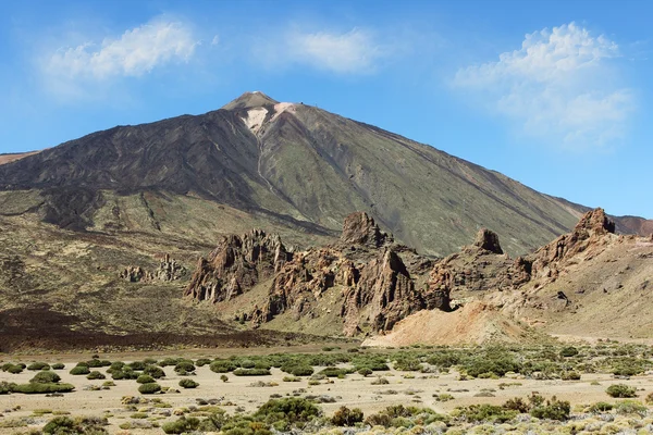 Βουνό teide ή el teide — Φωτογραφία Αρχείου