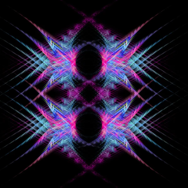 Абстрактный симметричный фрактальный фон — стоковое фото
