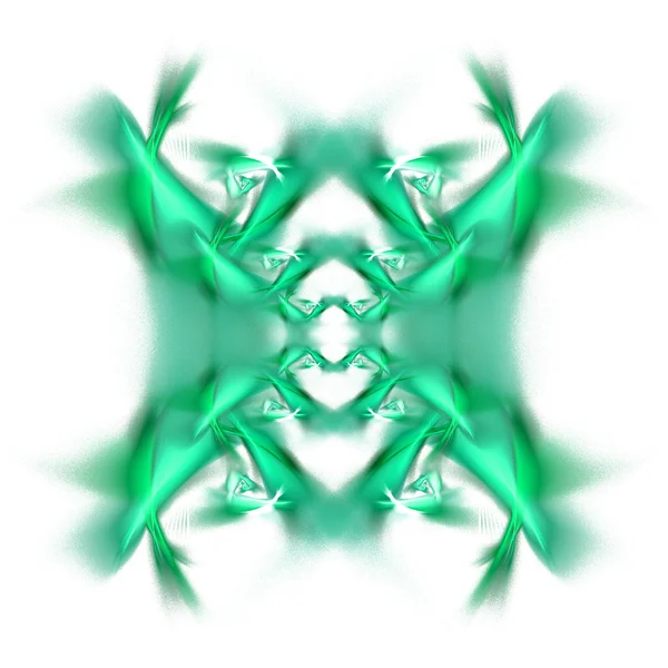 Abstrakter symmetrischer fraktaler Hintergrund — Stockfoto