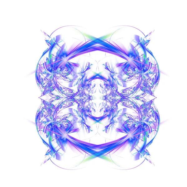 Abstrakt symmetrisk fraktalbaggrund - Stock-foto