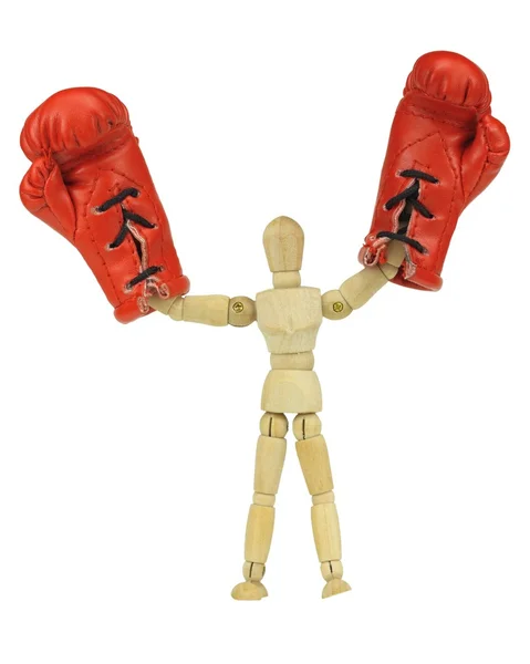 Boxing mannequin — Stock Photo, Image