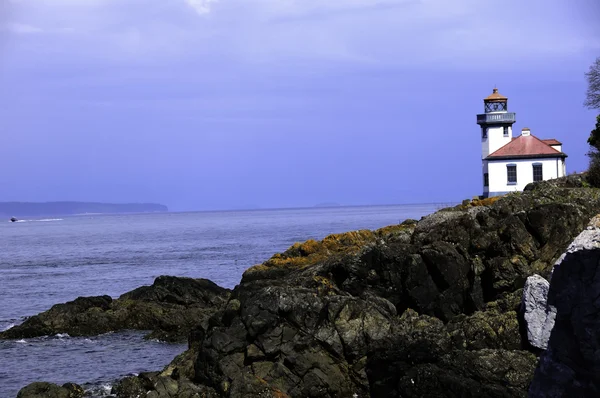 Kireç ocağı deniz feneri — Stok fotoğraf