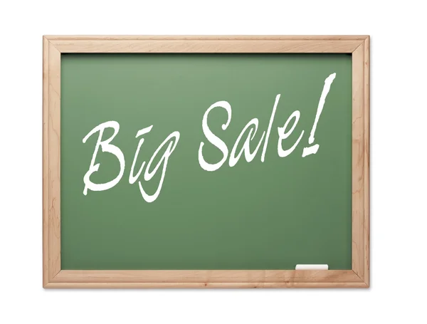 Big Sale! Green Chalk Board Series — Stock Photo, Image
