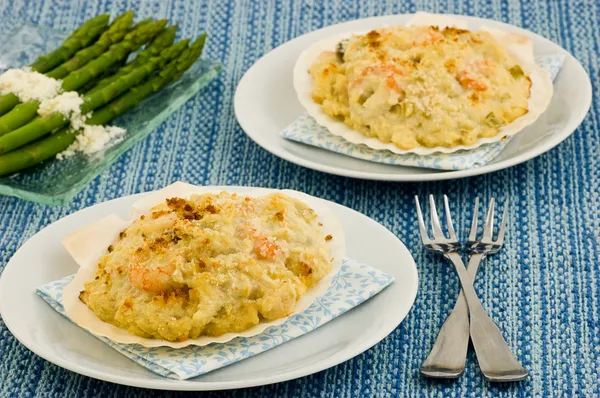 Coquilles St. Jacques — Stock Photo, Image