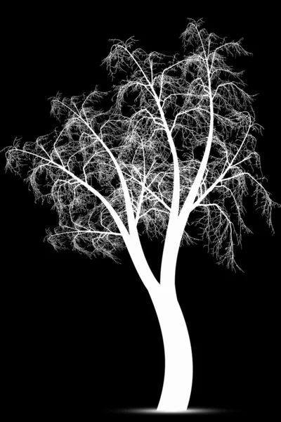 冬の木 — ストックベクタ