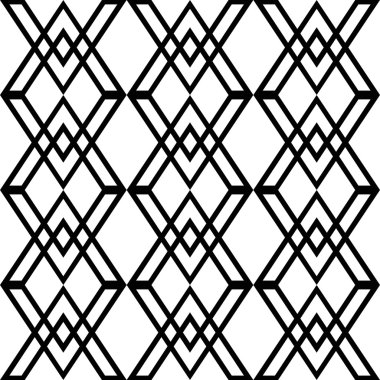 seamless fashion geometric patterns clipart