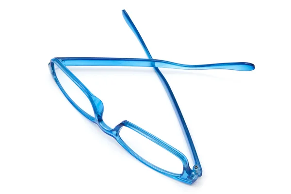 Krásné modré brýle — Stock fotografie