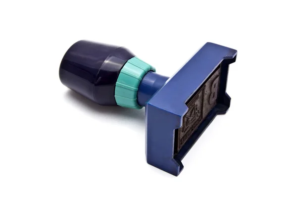 Blue stamp — Stock Photo, Image