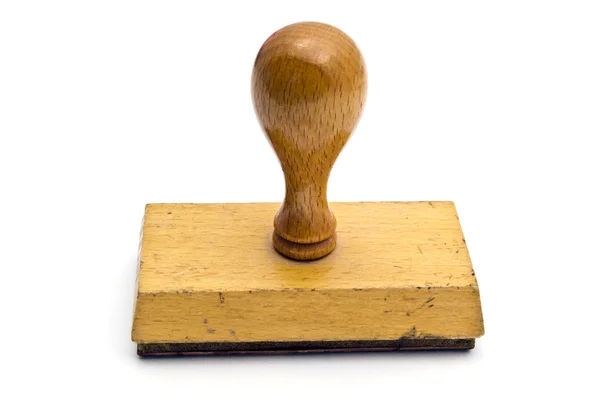 Antiguo sello de madera — Foto de Stock