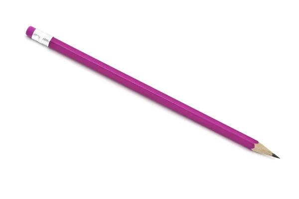 Розовый карандаш — стоковое фото