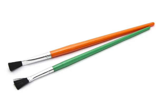 Renkli Boya fırçaları — Stok fotoğraf