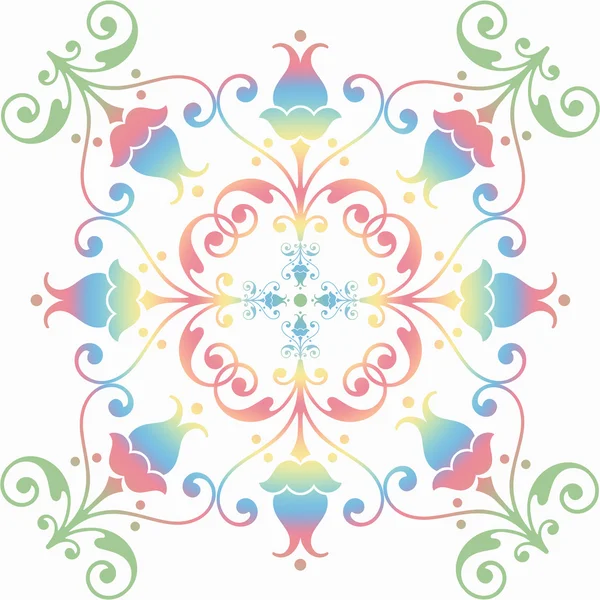 Patten floral — Image vectorielle