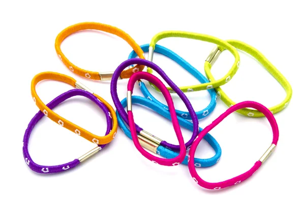 Kleurrijke elastiekjes — Stockfoto