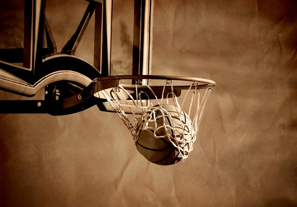 Basketballschuss — Stockfoto