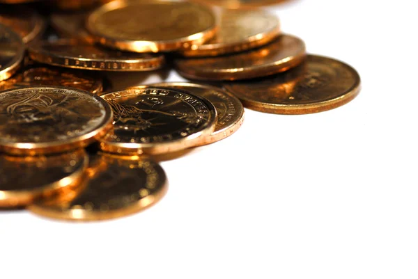 Gouden munten — Stockfoto