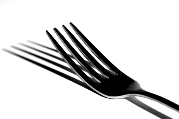 Stål gaffel — Stockfoto