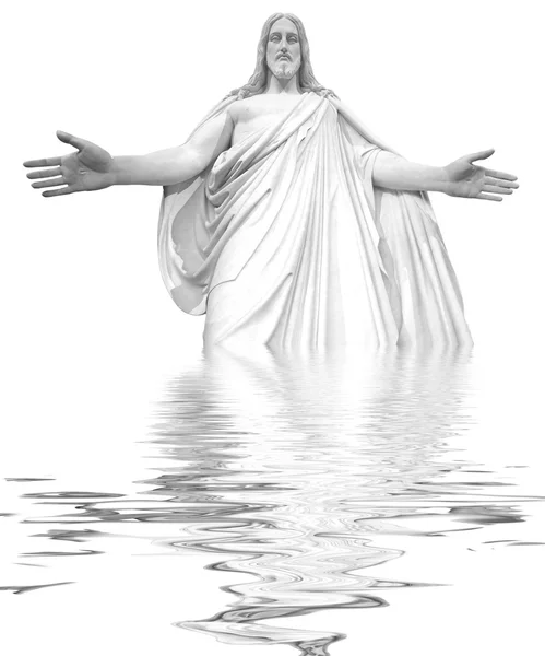 Jezus refleksje — Zdjęcie stockowe