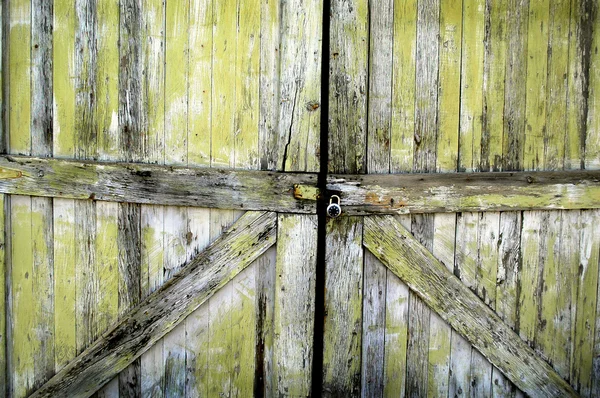 Velhas portas de madeira — Fotografia de Stock