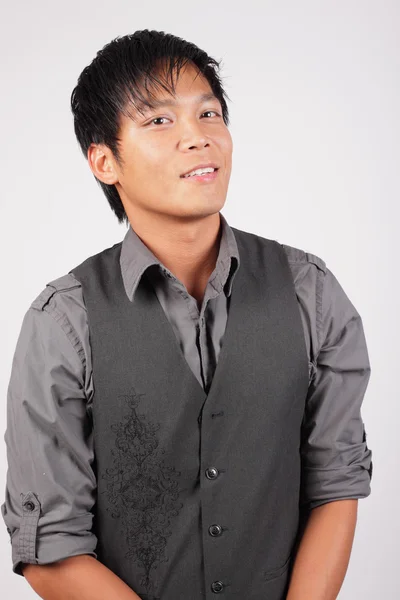 Tagalogština muž s úsměvem — Stock fotografie