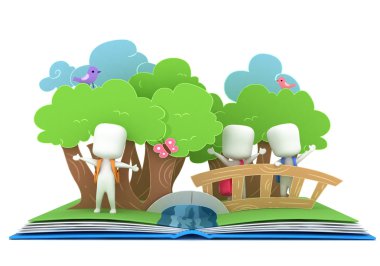 Pop Up Book clipart